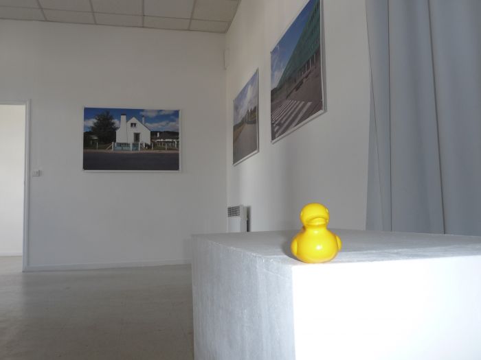 Cesar le canard à l'exposition de Anne Lemarchand